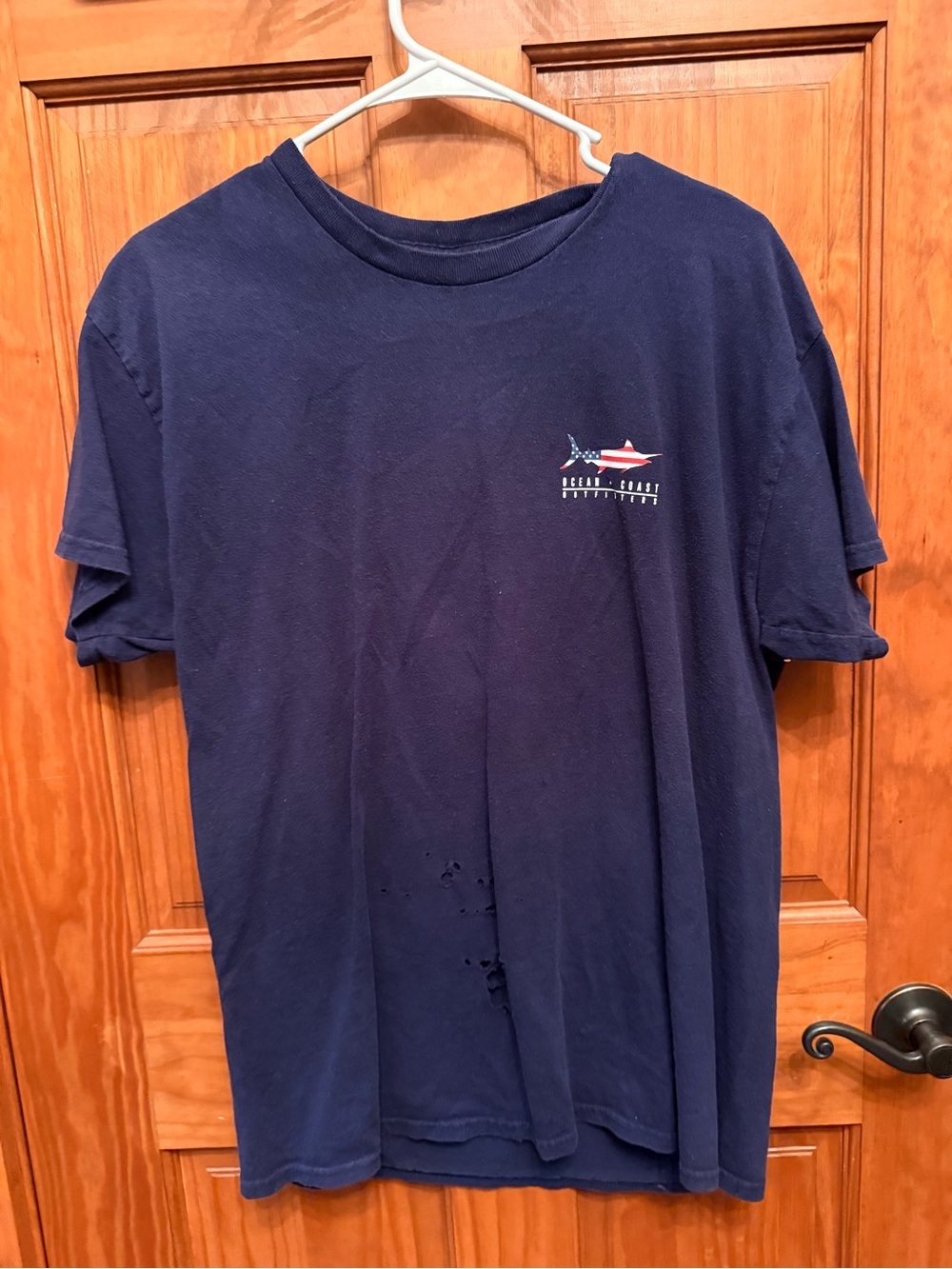 Men's Navy Short-Sleeve Tee